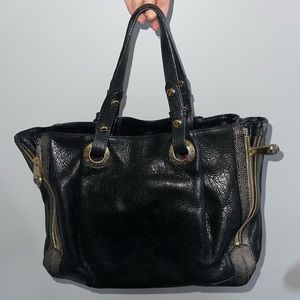 Henri Bendel Black Tote